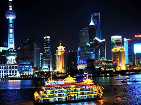 Huangpu River Night Cruise, Shanghai River Cruise, Travel To China Shanghai