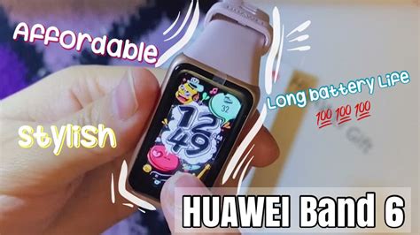 Huawei Band 6 Unboxing Superb BATTERY - YouTube