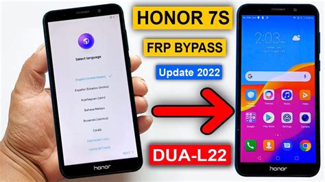 Huawei Honor 7S DUA-L22 + Da File + Preloader