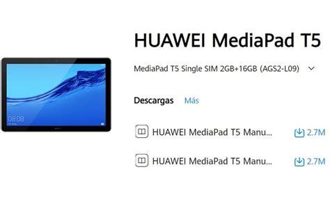 Huawei Tablet manuals