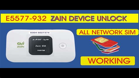Huawei e5577 zain unlock.  i changed the APN for current sim. 8.  With our online serv...