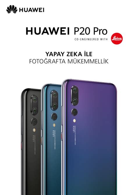 Huawei p20 yapay zeka