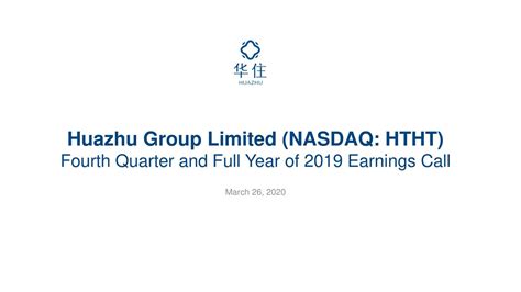 Huazhu Group: Q4 Earnings Snapshot