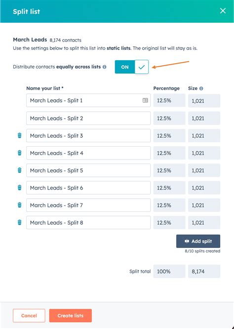 HubSpot Community - Random Split List - HubSpot Community