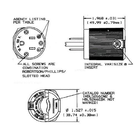 Hubbell Plug Wiring Diagram