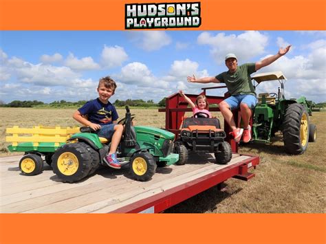 Nov 13, 2020 · Hudson's Playground. Säsong 1. Tractors, trucks, and tools galore! Hudson's Playground follows the adventures of Hudson and his sister Holly as they play, learn and grow on their family farm. Through pretend play and hands-on activities, Hudson's Playground invites kids everywhere to experience the fun of farm life: playing in the mud .... 