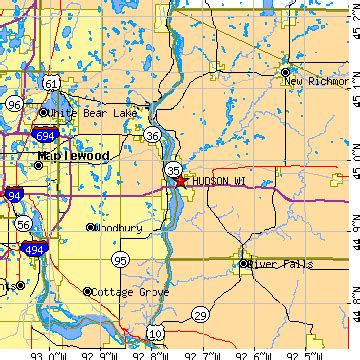 Hudson, WI City Data Population, Maps, Homes, Statistics