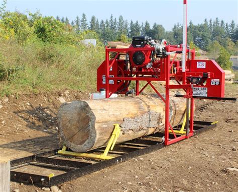 Description. The Oscar 330 Pro portable sawmill is the first in our PRO model lineup next to the Oscar-336. This model is economically priced for any woodcutter and comes standard with a 23 HP Electric Start and three 7 foot 3″ welded angle iron ground tracks. This Pro portable sawmill can accommodate a 30″ diameter log and provide you with ...