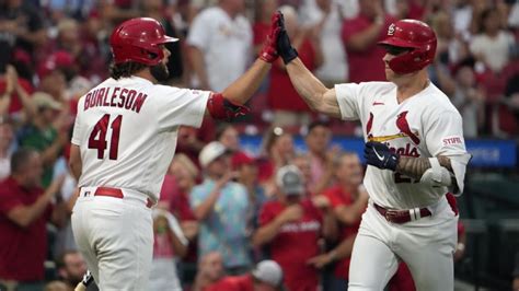 Hudson works 7 strong innings and the Cardinals hit 4 HRs in 7-3 win over AL Central-leading Twins
