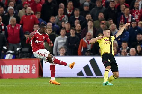 Hudson-Odoi scores on Nottingham Forest debut to help salvage 1-1 draw against Burnley
