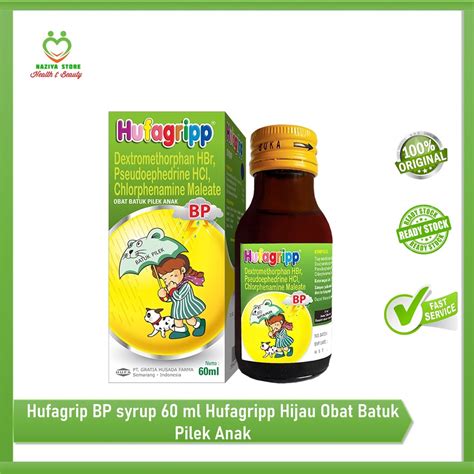 Hufagripp Batuk Pilek (Hijau) - Manfaat, Dosis, dan Efek Samping