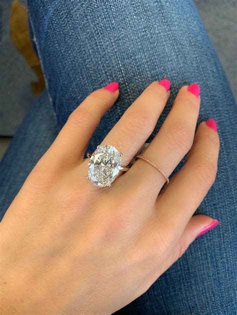 Huge engagement rings. Find big diamond rings with 2, 3 or 4 carat center stones in various cuts and styles. Browse the collection of large center engagement rings from Ben Garelick and other brands online. 