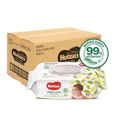 Huggies Baby Wipes 80s Pack - Single & Shipper - Nappies Direct