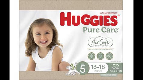 Huggies nappies.  [5] Pure & Natural Diapers were introduced in 2009 ...