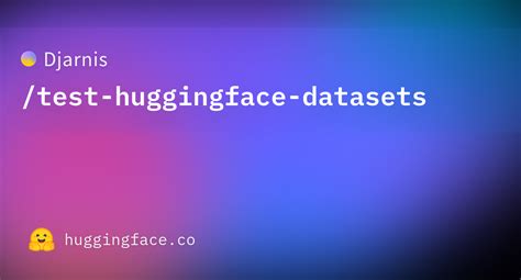 Huggingface datasets squad. ) provided on the HuggingFace Datasets Hub.  2 days ago · Task...