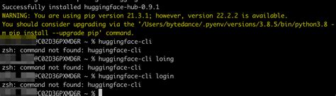 Huggingface hub pip. py imports numpy, but the Dockerfile only install...