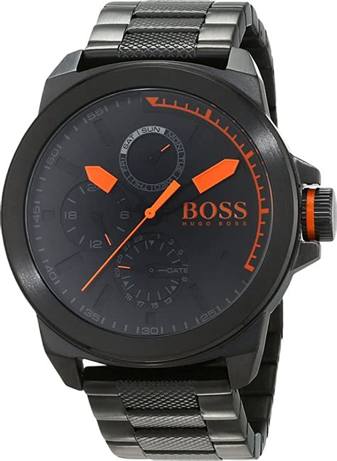 Hugo Boss Men’s Orange Analogue Multi Dial Quartz Watch …