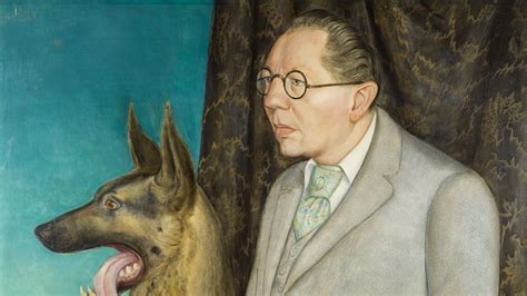 Hugo Erfurth with Dog - Museo Nacional Thyssen-Bornemisza