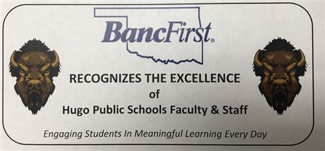 Hugo Public Schools Home.