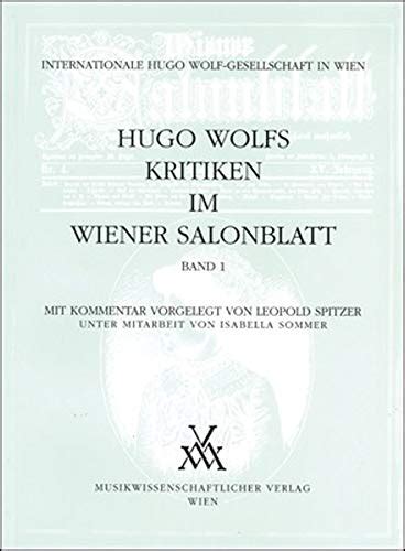 Hugo wolfs kritiken im wiener salonblatt. - Casio watch wave ceptor 4303 manual.