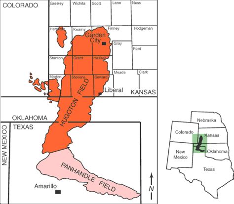 The Hugoton Gas Area is the largest natural gas field in Oklahoma and 
