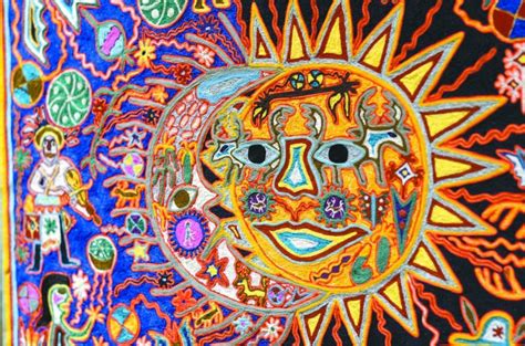 Huichol art or Wixarika