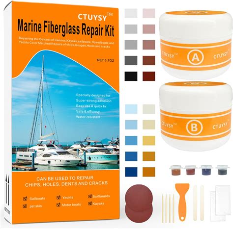 Hull repair kit. .  ...