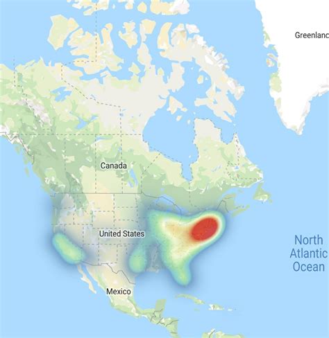 A heat map on the site indicated the largest number of Hulu outage reports were coming from Boston, New York, Washington, D.C. and Atlanta, although there were indications of problems around the ...