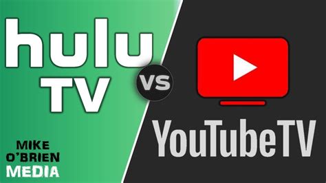 Hulu vs youtube tv. Hulu also offers a few entertainment and sports extras, which bundle several extra Hulu + Live TV channels for $8/mo. and $10/mo., respectively. You can also add individual premium streamers, such ... 