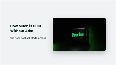 Hulu without ads price. The difference between Hulu and Hulu Live TV is that Hulu without the live TV feature just provides access to a streaming library with or without advertisements, depending on your package. The basic Hulu … 