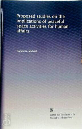 Human Affairs. By Donald N. Michael. Prepared for …