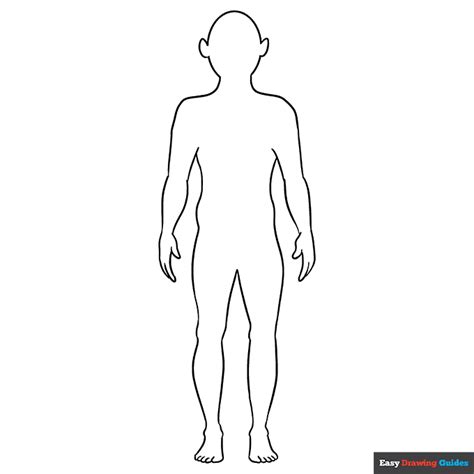 Human Coloring Page