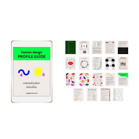 Human Design 4/6 Profile Guide PDF for Generators and Etsy