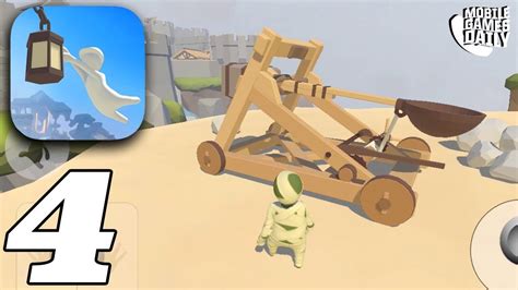 Human Fall Flat Mobile Full Gameplay Walkthrough Part 4 Level 6 Castle (iOS Android) YouTube