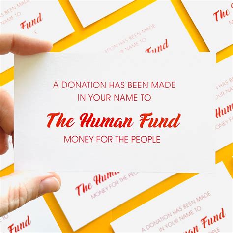 Human Fund Card - Etsy