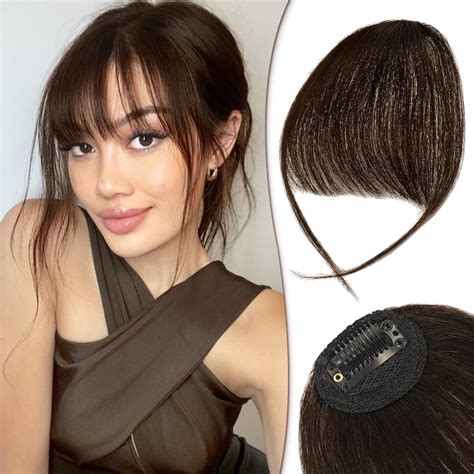 Human Hair Fringe Clip: Elevate Your Style with Effortless Charm