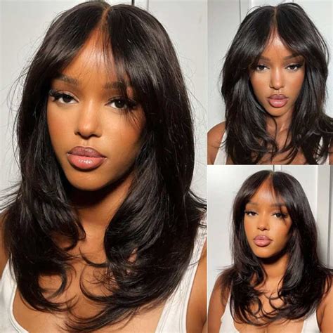 Human Hair Wigs with Curtain Bangs: Elevate Your Style and Confidence