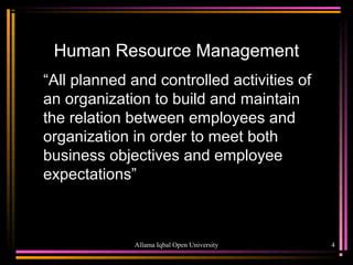 Human Resource Managementhuman Resource Management