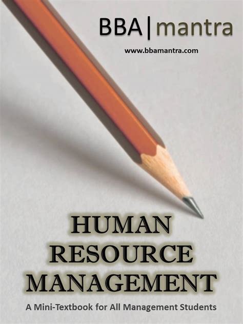 Human Resource Planning Notes - BBA mantra