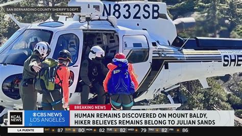 Human remains discovered on Mount Baldy in SoCal