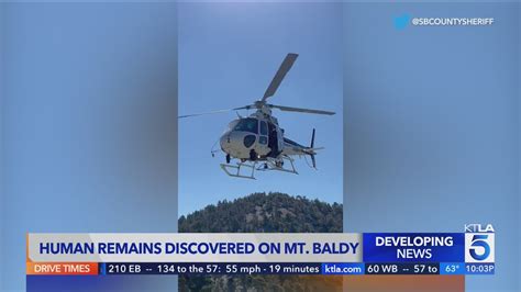 Human remains discovered on Mt. Baldy