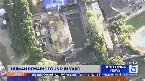 Human remains found at San Fernando Valley home