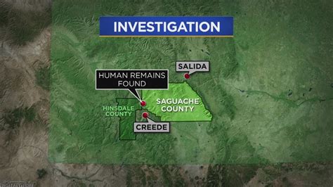 Human remains found in Saguache County