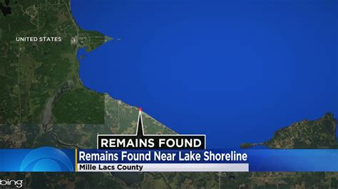 Human remains found in tote on shore of Lake Mille Lacs