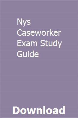 Human services case worker exam study guide. - Manuale di servizio cambio manuale mitsubishi pajero.