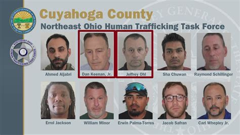 Human trafficking sting north olmsted. The North Olmsted City, Ohio Police Department arrested ten people in a sting operation allegedly as part of a human trafficking ring, including a former school network official and another alleged ex- The teacher was also involved.Dan Cannon Jr., 53, of Westlake, one of the leaders of this particular human… 