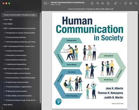 Read Online Human Communication In Society By Jess K Alberts