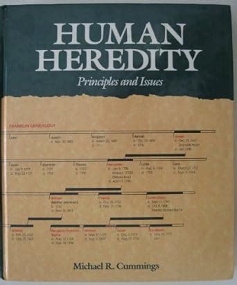 Read Online Human Heredity Principles And Issues By Michael R Cummings