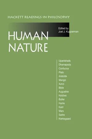 Read Human Nature A Reader By Joel J Kupperman