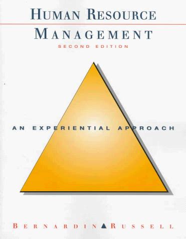 Read Online Human Resource Management With Access Card An Experiential Approach By H John Bernardin